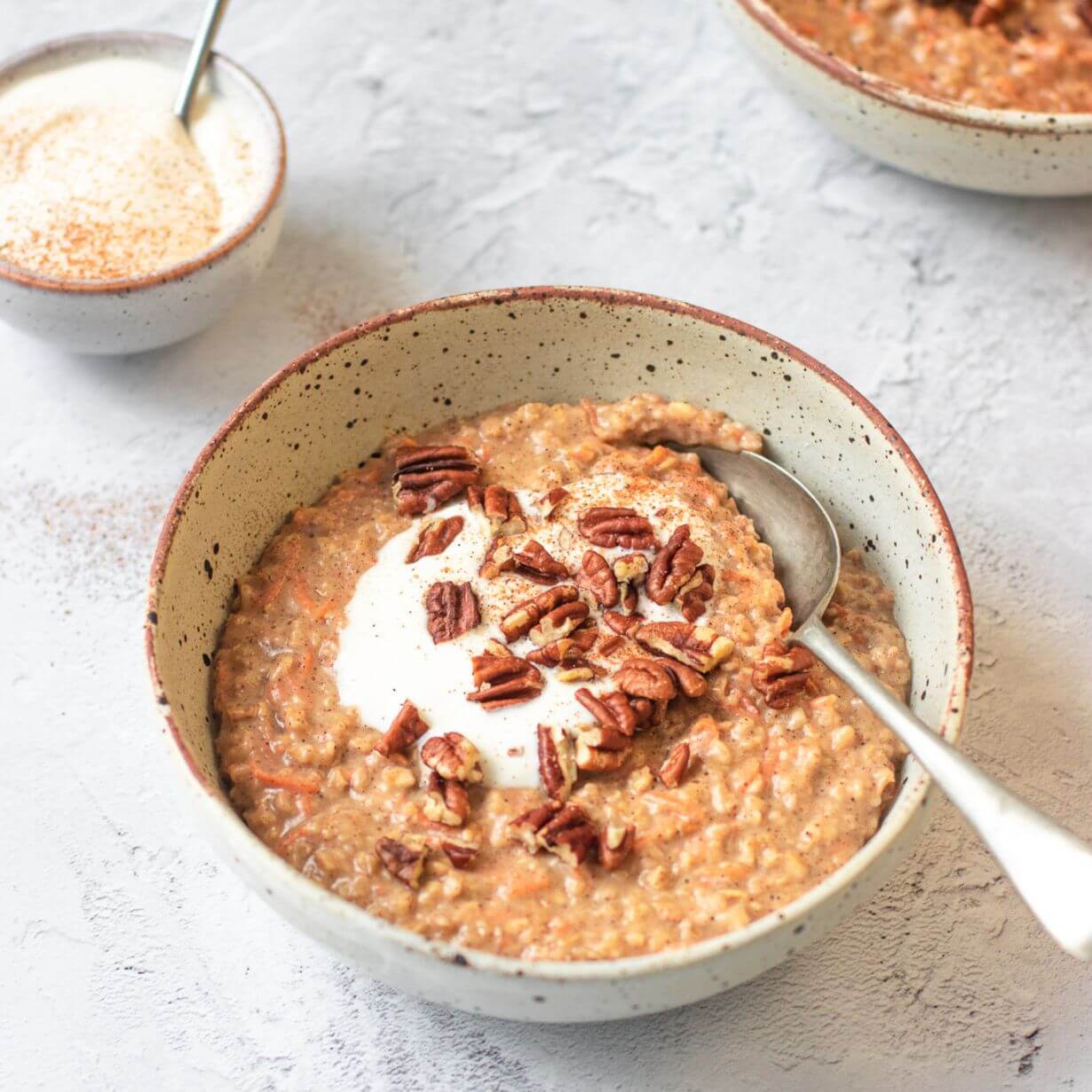 Carrot cake oats The Fertility Kitchen