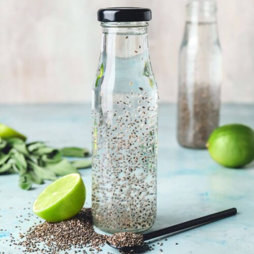 Chia seed water The Fertility Kitchen