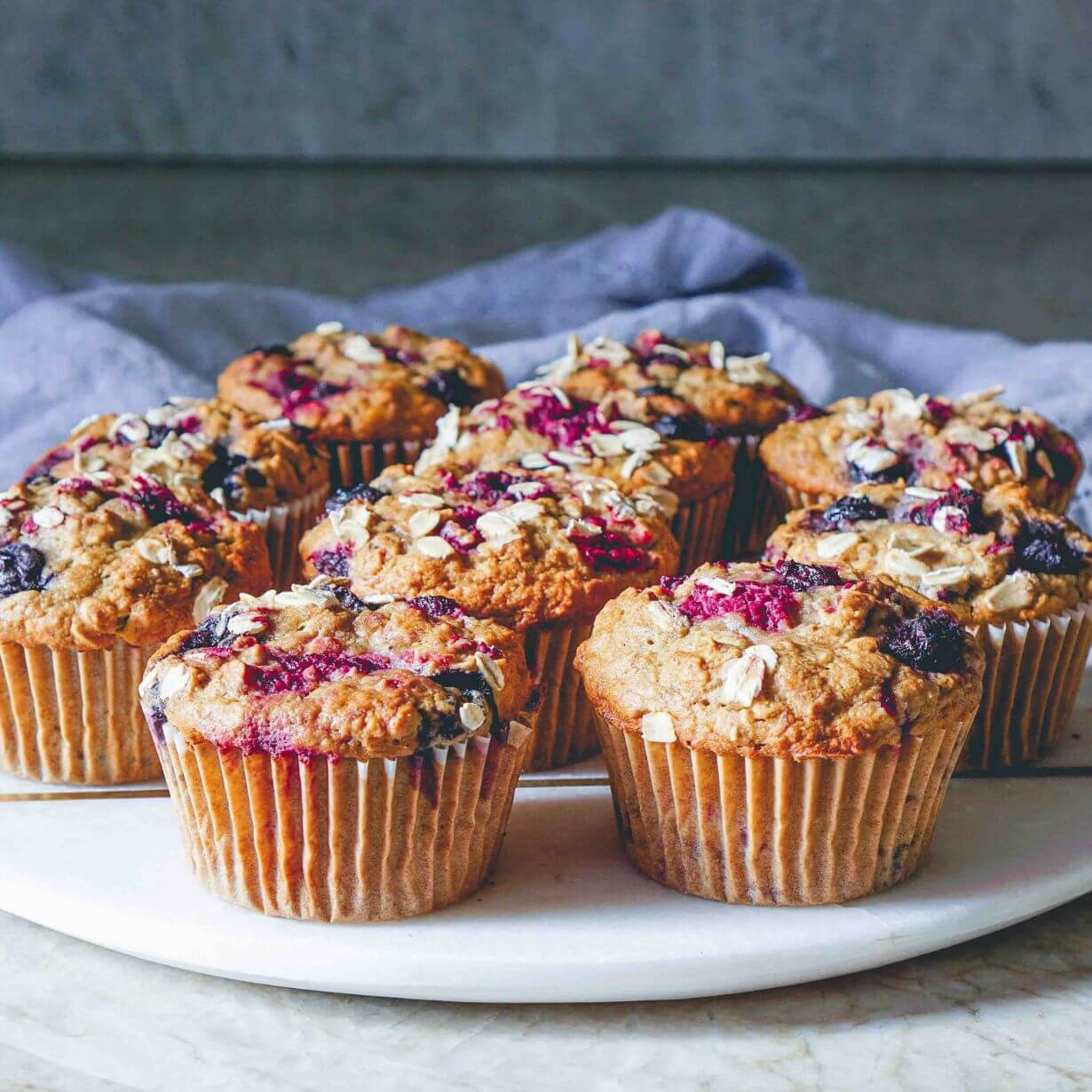 Mixed Berry Muffins The Fertility Kitchen