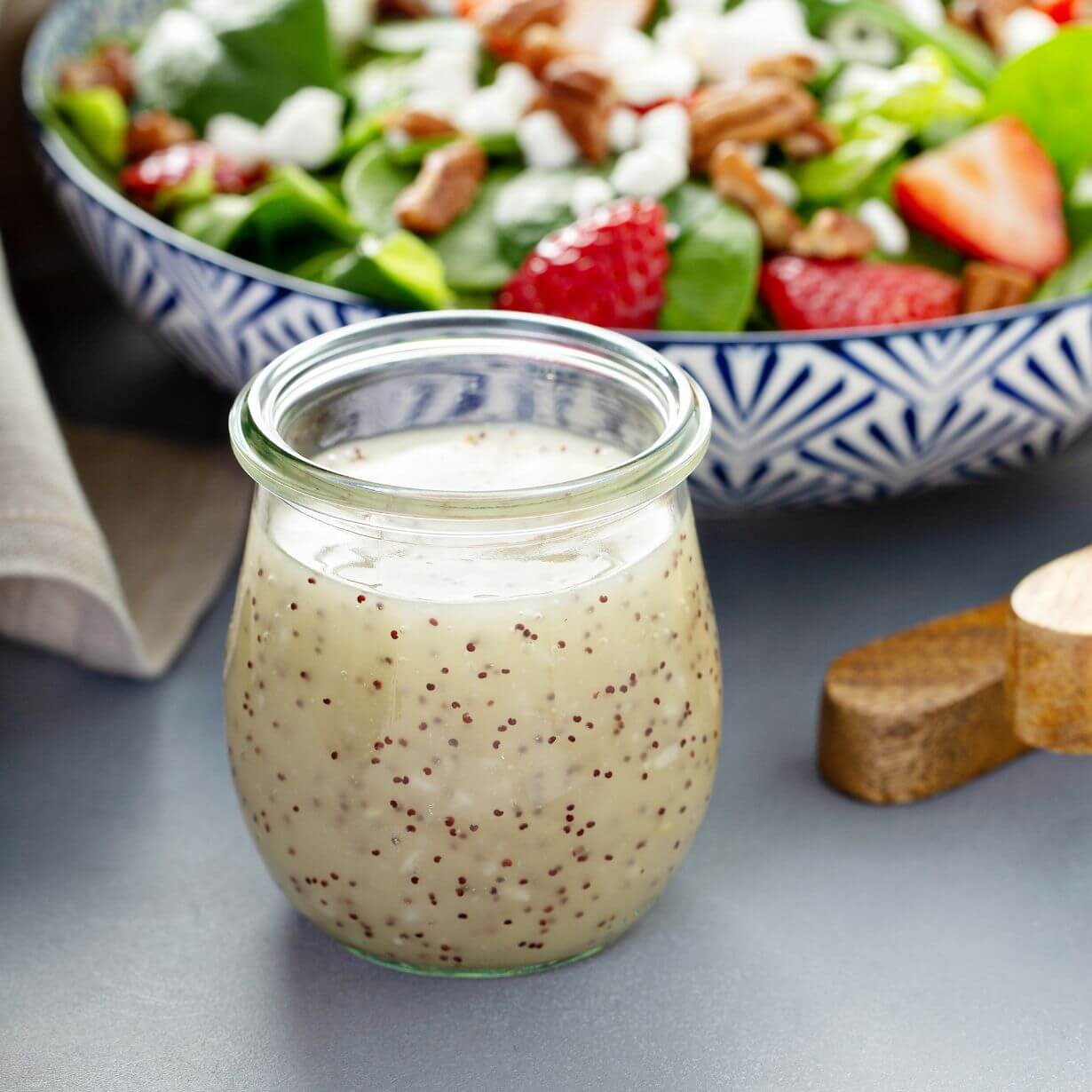 Poppy seed vinaigrette The Fertility Kitchen